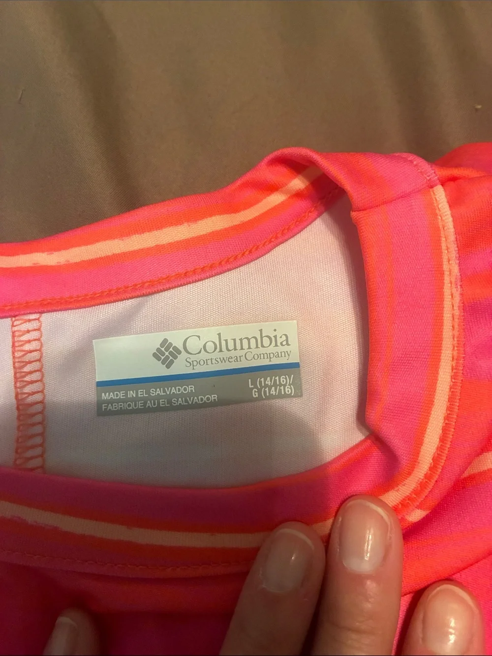 Columbia UV Dress/Swim Cover Ups-Girls L 14/16